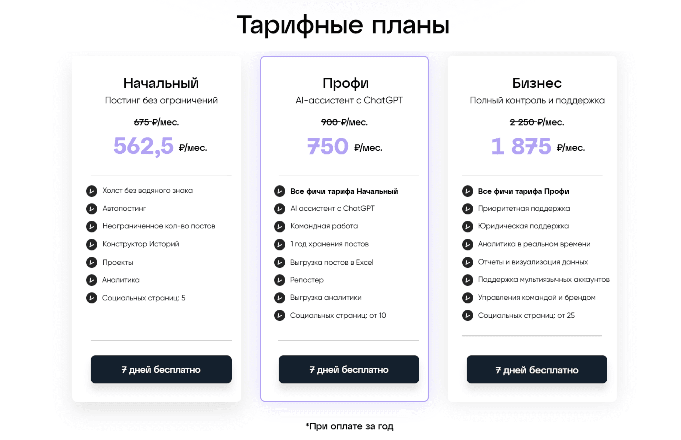 SMMplanner: отложенный постинг в соцсети